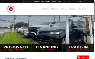 Gulf Coast Specialty Auto website
