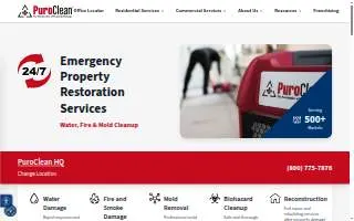 PuroClean of Ocean Springs website