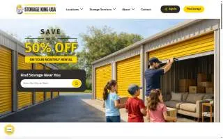 Storage King USA of Ocean Springs website