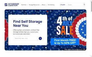 The Storage Center - Ocean Springs, Mississippi website