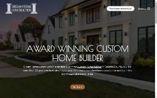 Dream Home Construction of Olive Branch website
