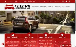 Ellers Automotive LLC website
