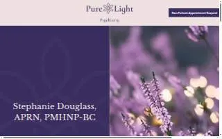Pure Light Psychiatry, LLC of Olive Branch website