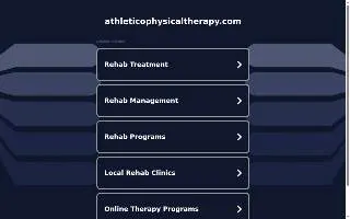 Athletico Physical Therapy - Oxford (West) website