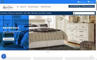 Oxford Home Furnishings website
