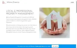 Alfonso Property Management of Pascagoula website