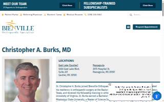 Christopher A. Burks, MD of Pascagoula