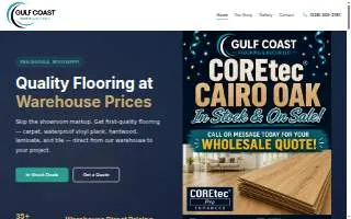 Gulf Coast Flooring & Decor LLC of Pascagoula website