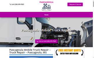 Pascagoula Mobile Truck Repair