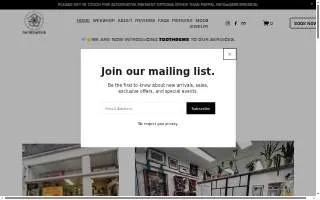 Piercing & Tattoo Studio website