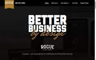 Rogue Design Studio - Alex Gant Design of Pearl website