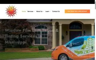 SPF Window Tinting website
