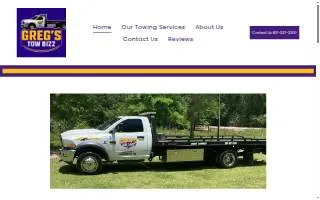 Gregs Tow Bizz website
