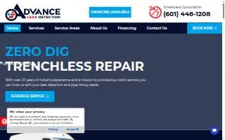 Advance Leak Detection website