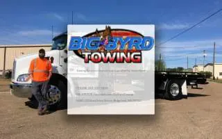 Big Byrd Towing, LLC of Ridgeland website