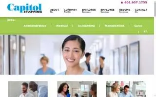 Capitol Staffing, Inc of Ridgeland website