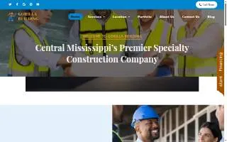 Gorilla Building website