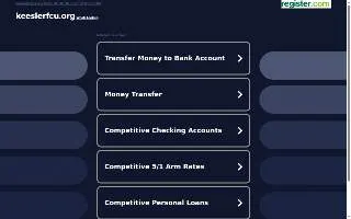 Keesler Federal Credit Union Ridgeland Branch website