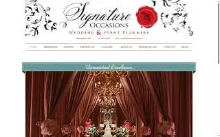 Signature Occasions LLC website