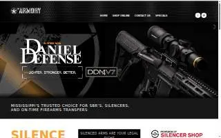 The Armory, LLC website