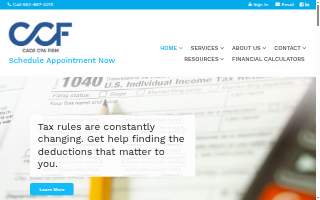 Cade CPA Firm PLLC website