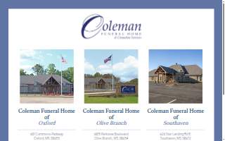 Coleman Funeral Home of Olive Branch