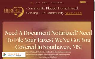 Here 4U Notary & Tax Solutions, LLC