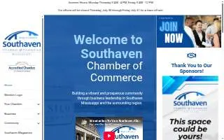 Southaven Party Rentals website