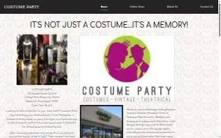 Costume Party website