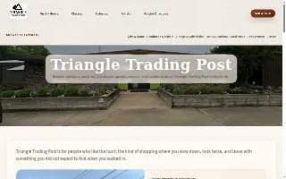 Triangle Trading Post of Starkville website