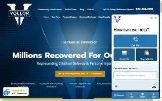 Vollor Law Firm, P.A. website