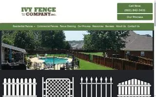 Ivy Fence Company website