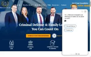 Speights Law, LLC website