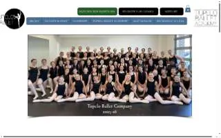 Tupelo Ballet Inc website