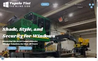 Tupelo Tint The Blind Side website