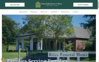 Fisher-Riles Funeral Home website