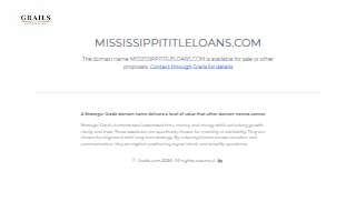 Mississippi Title Loans, Inc. of Vicksburg