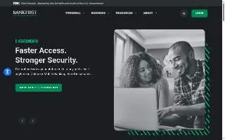 BankFirst of West Point website