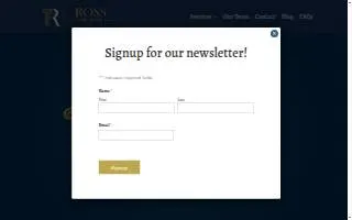 Ross Law Office, PLLC website
