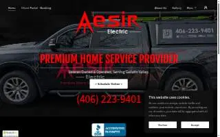 Aesir Electric website