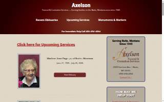 Axelson Funeral & Cremation Services