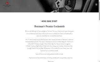 Dave's Lock & Key of Belgrade website