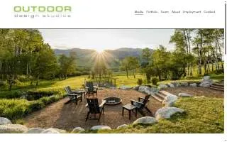 Outdoor Design Studios website