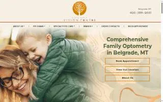 River Rock Vision Center website