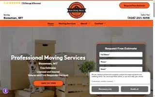 Rock Steady Movers website