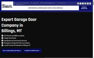 Bailey Garage Doors website