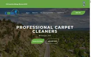 CBM Carpet Cleaning website