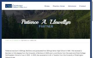 Christensen Fulton: Llewellyn Patience A