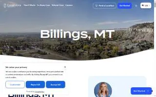 Cornerstone Caregiving of Billings website