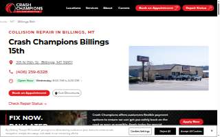 Crash Champions Collision Repair Billings 15th
